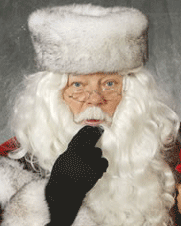 santa with hat